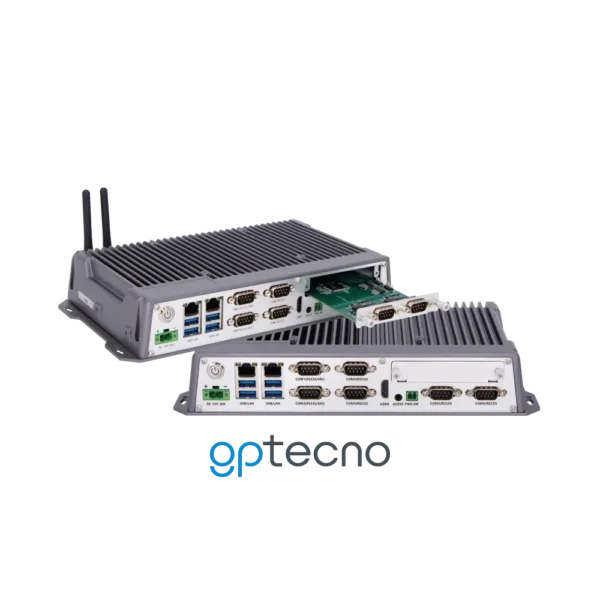 Box PC industriale GPB-8000 robusto per automazione e uso industriale con card di espansone multi funzione